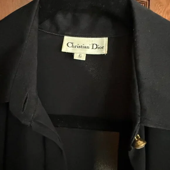 Dior button down blouse - Picture 2 of 4